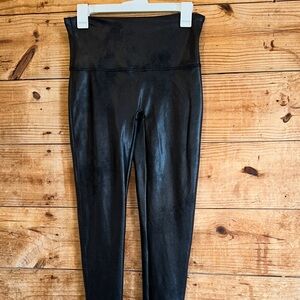 Spanx High-Waist Matte Black Leggings